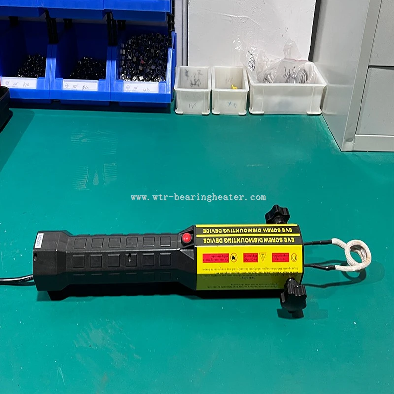 What is the maximum heating temperature of a small handheld heater